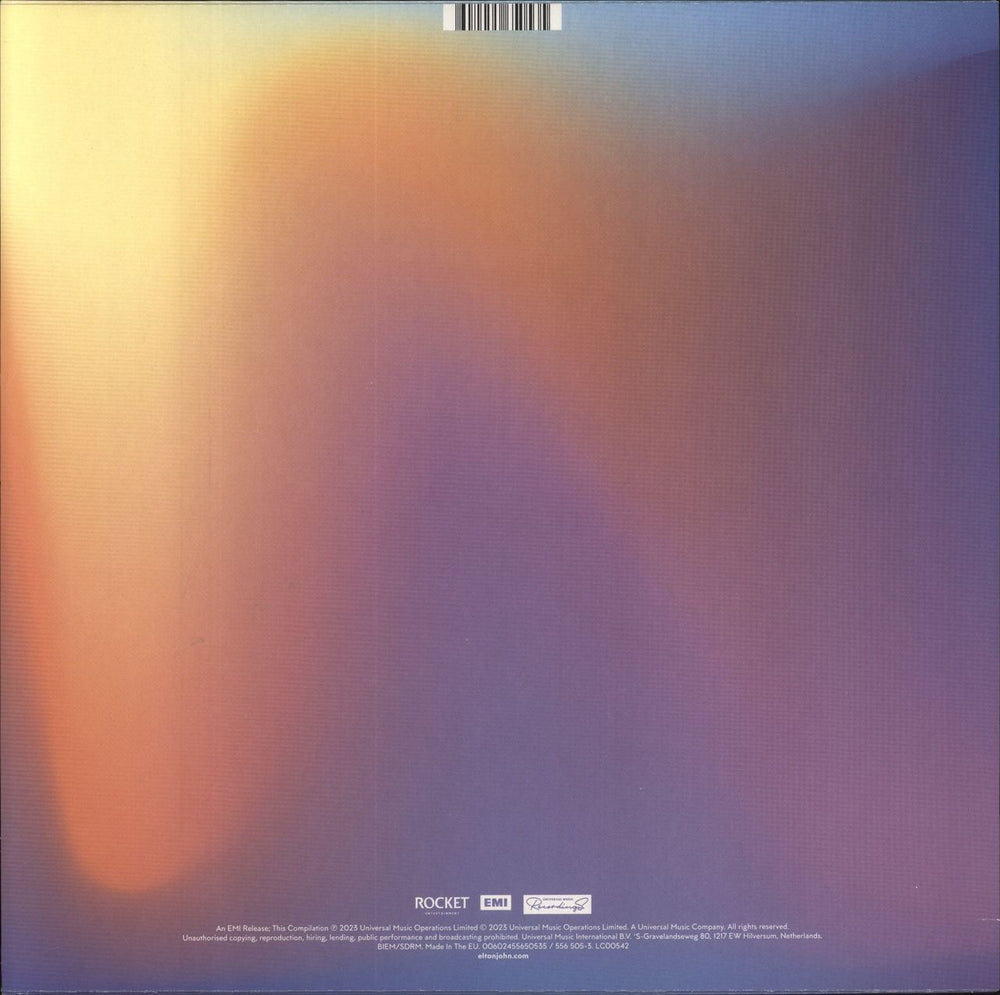 Elton John Diamonds - Pyramid Edition Purple Splatter Vinyl UK vinyl LP album (LP record) 602455650535