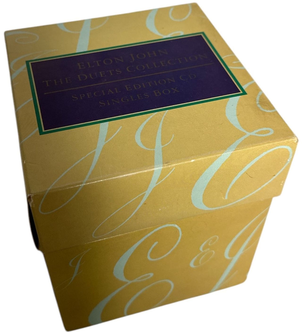 Elton John The Duets Collection UK Promo box set EJBOX1-16
