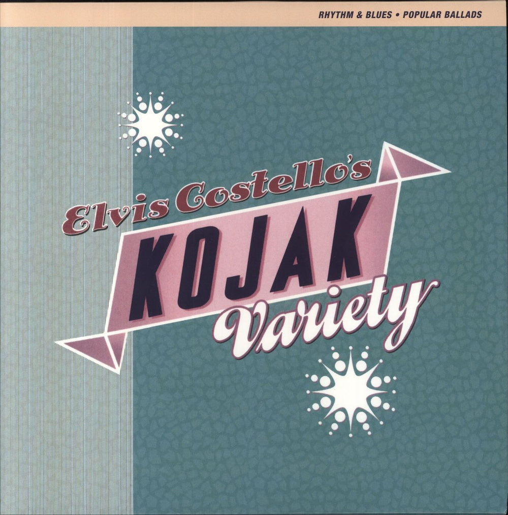 Elvis Costello Kojak Variety - Turquoise Vinyl UK vinyl LP album (LP record) MOVLP1127