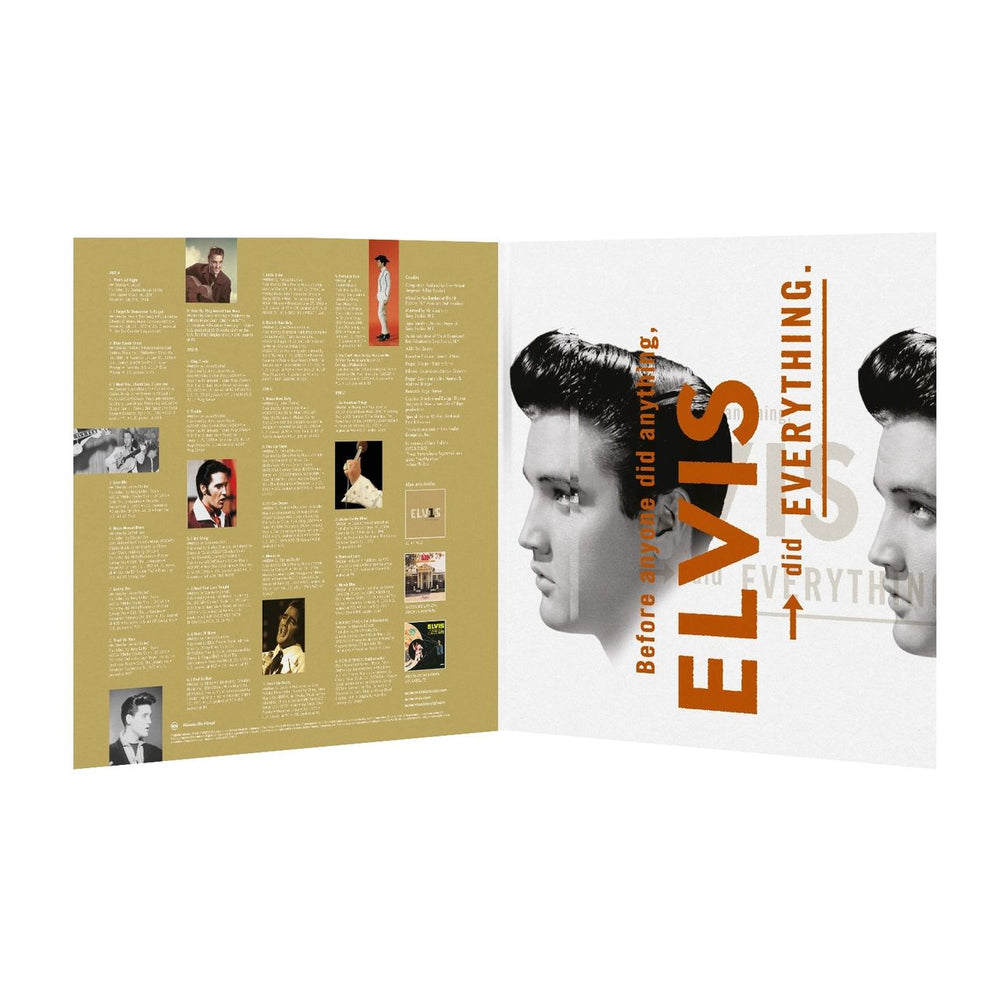 Elvis Presley 2nd To None - Gold Vinyl 180 Gram - Numbered Edition - Linen Laminate Cover UK 2-LP vinyl record set (Double LP Album) ELV2LND879504