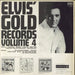 Elvis Presley Elvis' Gold Records Volume 4 - Black Label UK vinyl LP album (LP record)