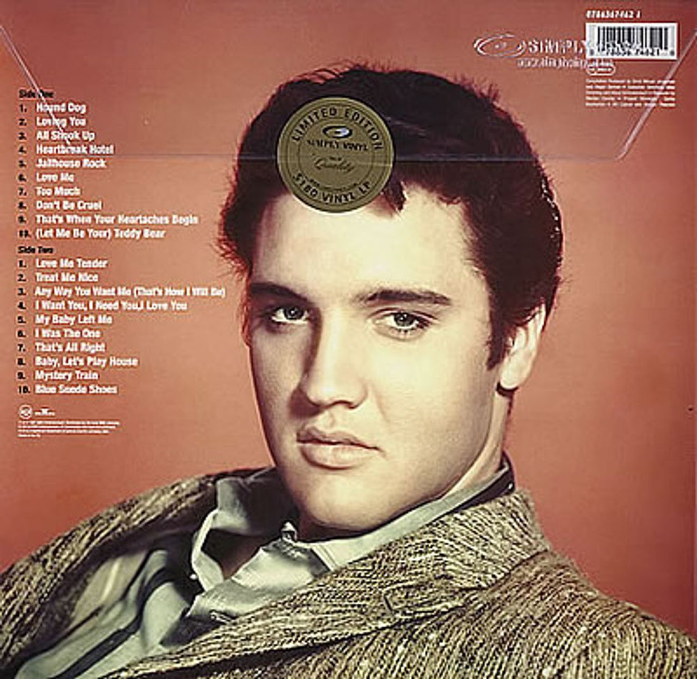 Elvis Presley Elvis' Golden Records - 180gm UK vinyl LP album (LP record) ELVLPEL165244