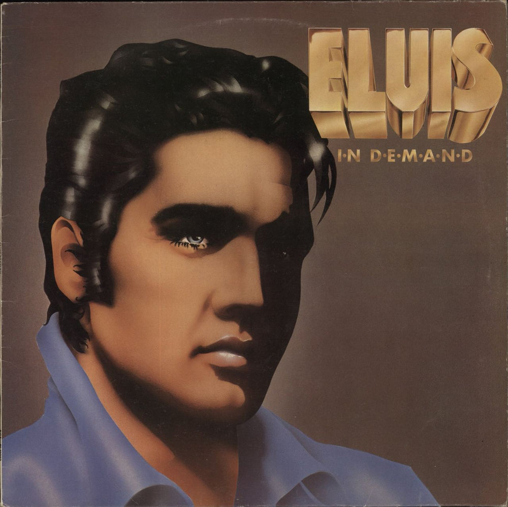 Elvis Presley Elvis In Demand UK vinyl LP album (LP record) PL42003