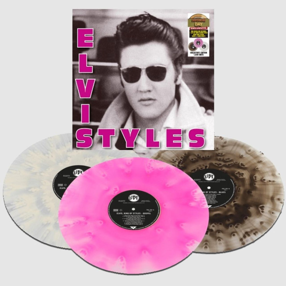 Elvis Presley Elvis Styles - RSD24 - Multi-Coloured Vinyl - Sealed French 3-LP vinyl record set (Triple LP Album) 783.707