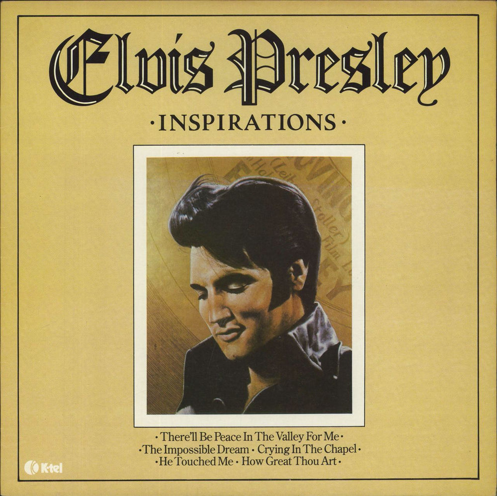 Elvis Presley Inspirations UK vinyl LP album (LP record) NE1101