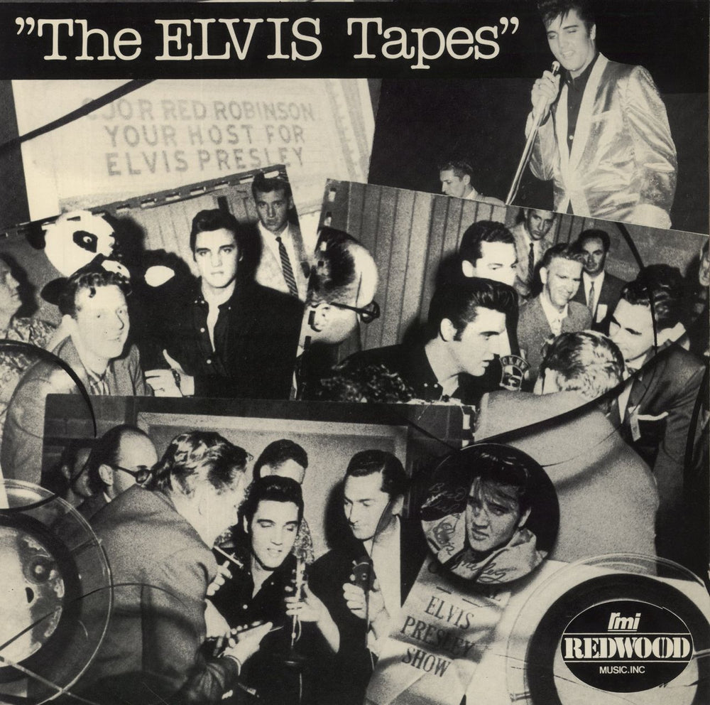 Elvis Presley The Elvis Tapes  UK vinyl LP album (LP record) RED1