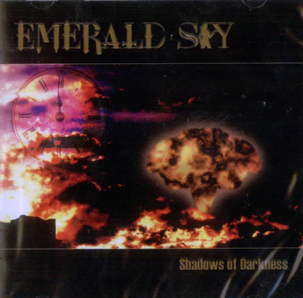 Emerald Sky Shadows Of Darkness - Sealed UK CD album (CDLP) MLIXCD0802