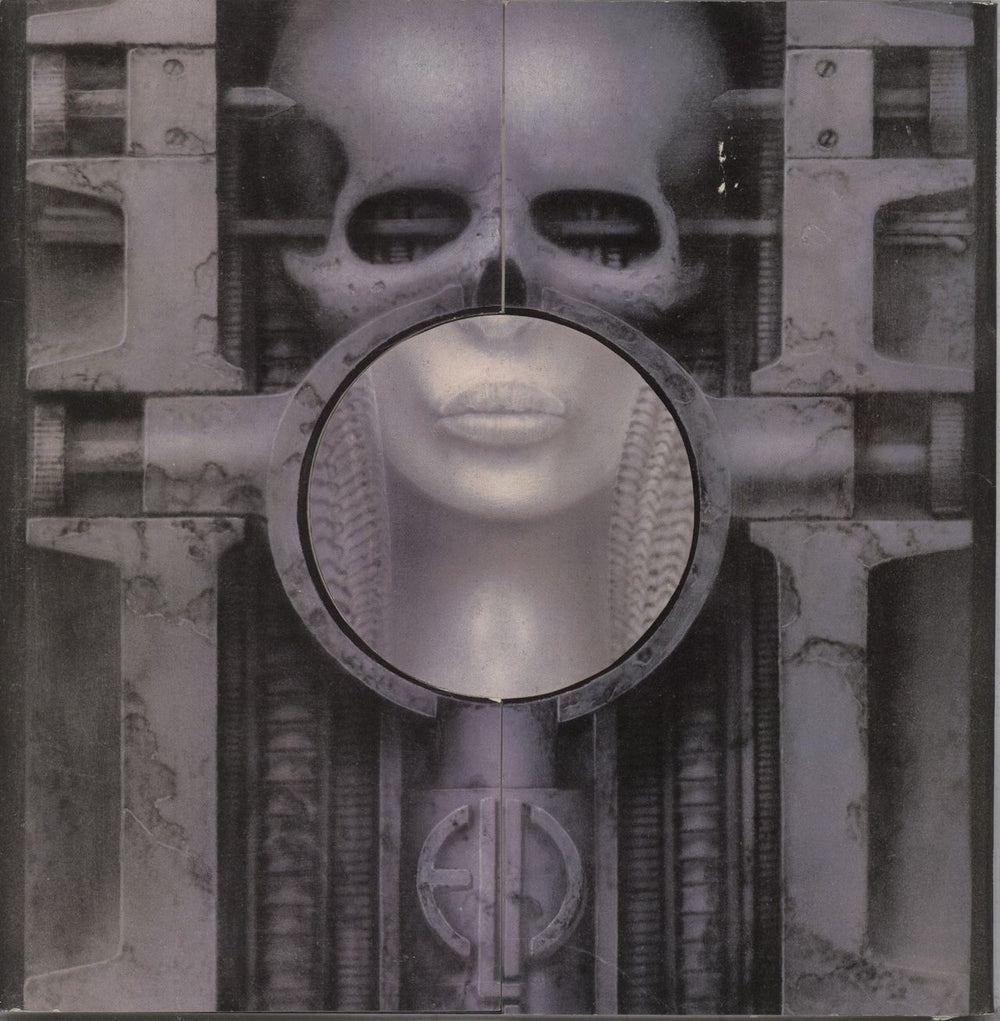 Emerson Lake & Palmer Brain Salad Surgery - 2nd - EX UK vinyl LP album (LP record) K53501