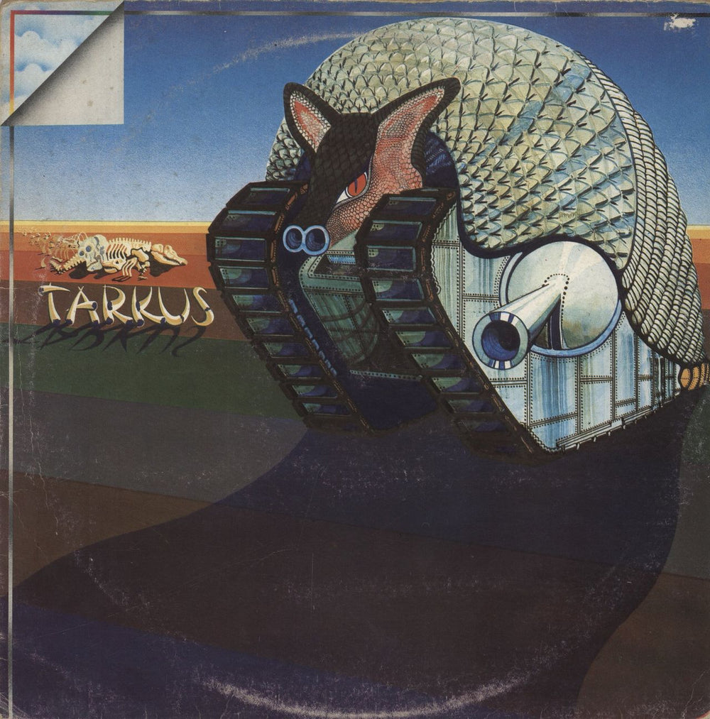 Emerson Lake & Palmer Tarkus Italian vinyl LP album (LP record) ORL8214