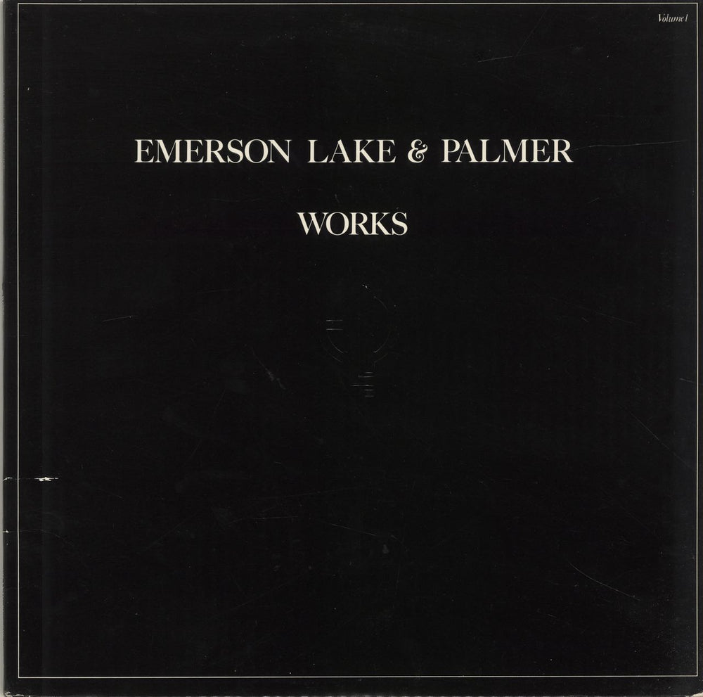 Emerson Lake & Palmer Works Volume 1 - 1st UK 2-LP vinyl record set (Double LP Album) K80009
