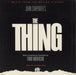 Ennio Morricone John Carpenter's The Thing - Music From The Motion Picture - 1st US vinyl LP album (LP record) MCA-6111