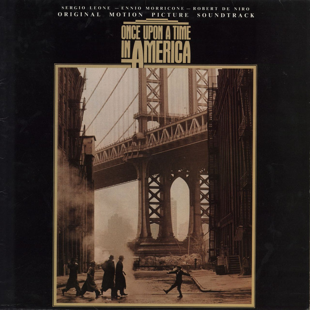 Ennio Morricone Once Upon A Time In America - EX UK vinyl LP album (LP record) MERH45