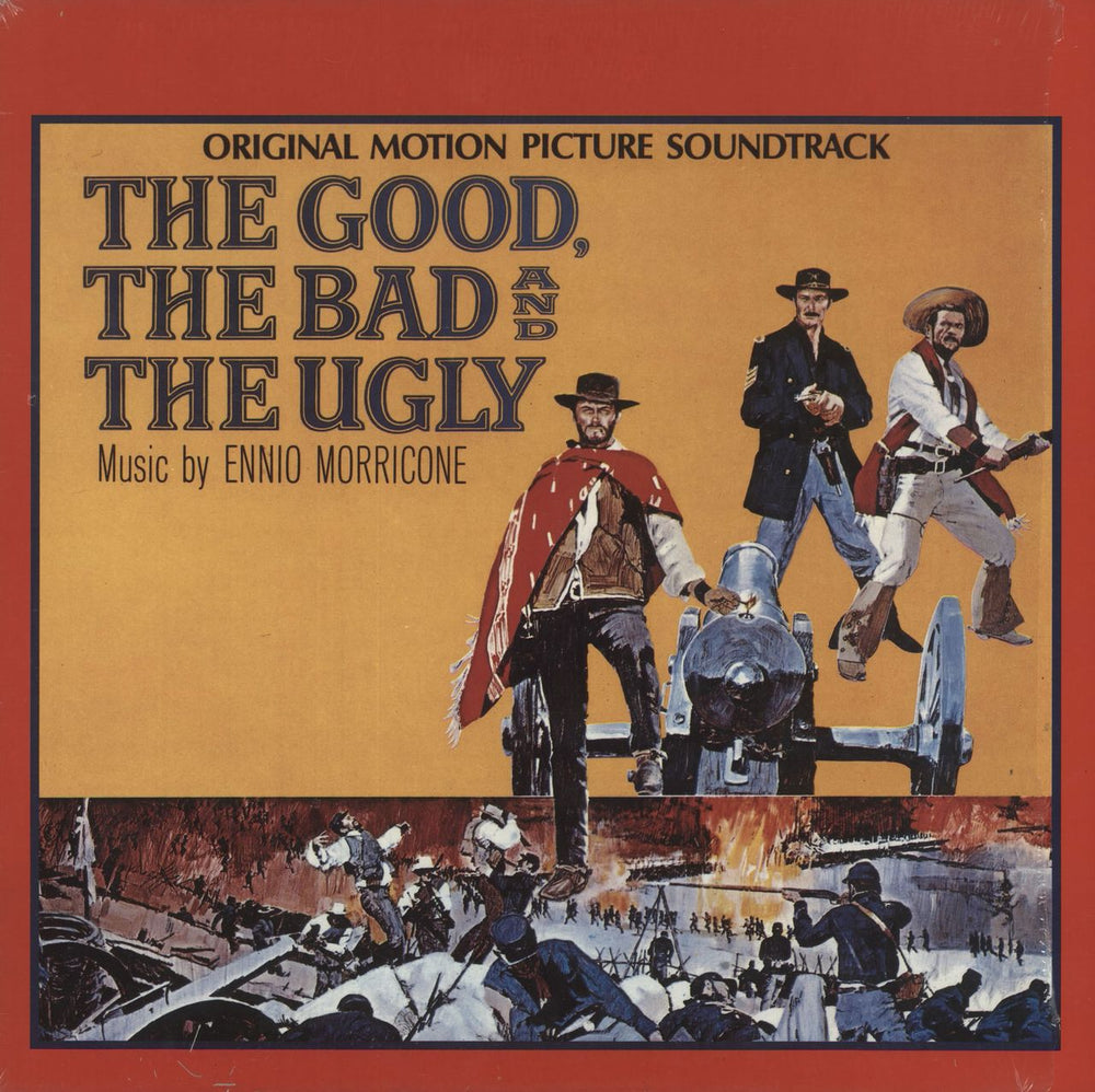 Ennio Morricone The Good, The Bad And The Ugly UK vinyl LP album (LP record) EG2605821