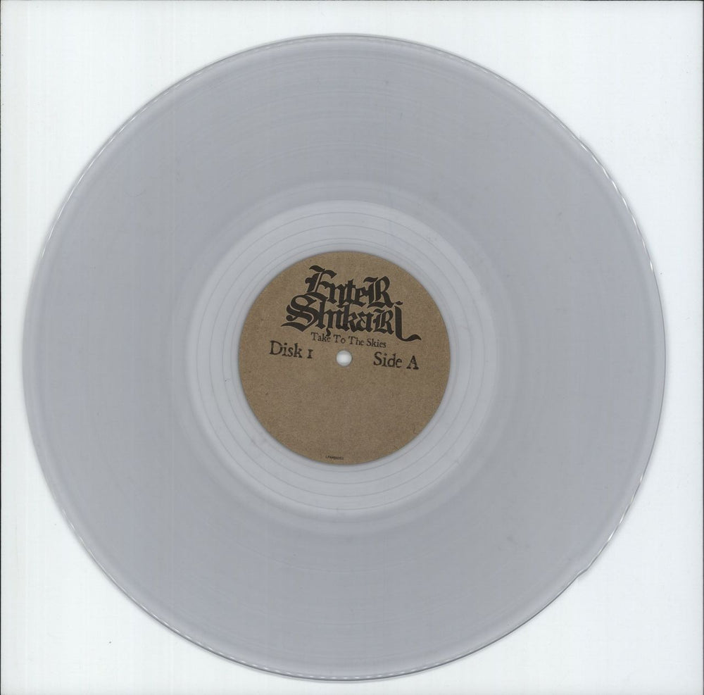 Enter Shikari Take To The Skies - 180gm Clear Vinyl UK 2-LP vinyl record set (Double LP Album) ESH2LTA881968