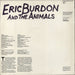 Eric Burdon & The Animals Eric Burdon And The Animals UK vinyl LP album (LP record)