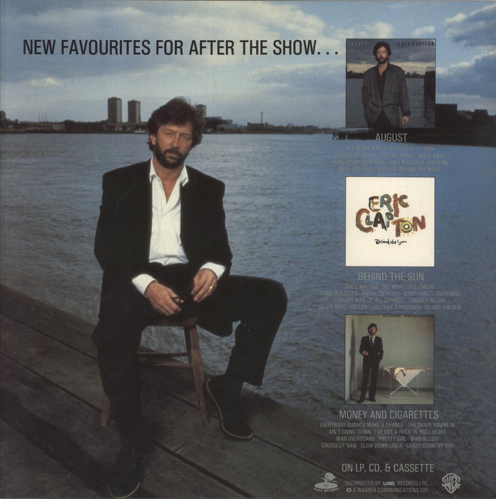 Eric Clapton 25 Years 1988 UK tour programme