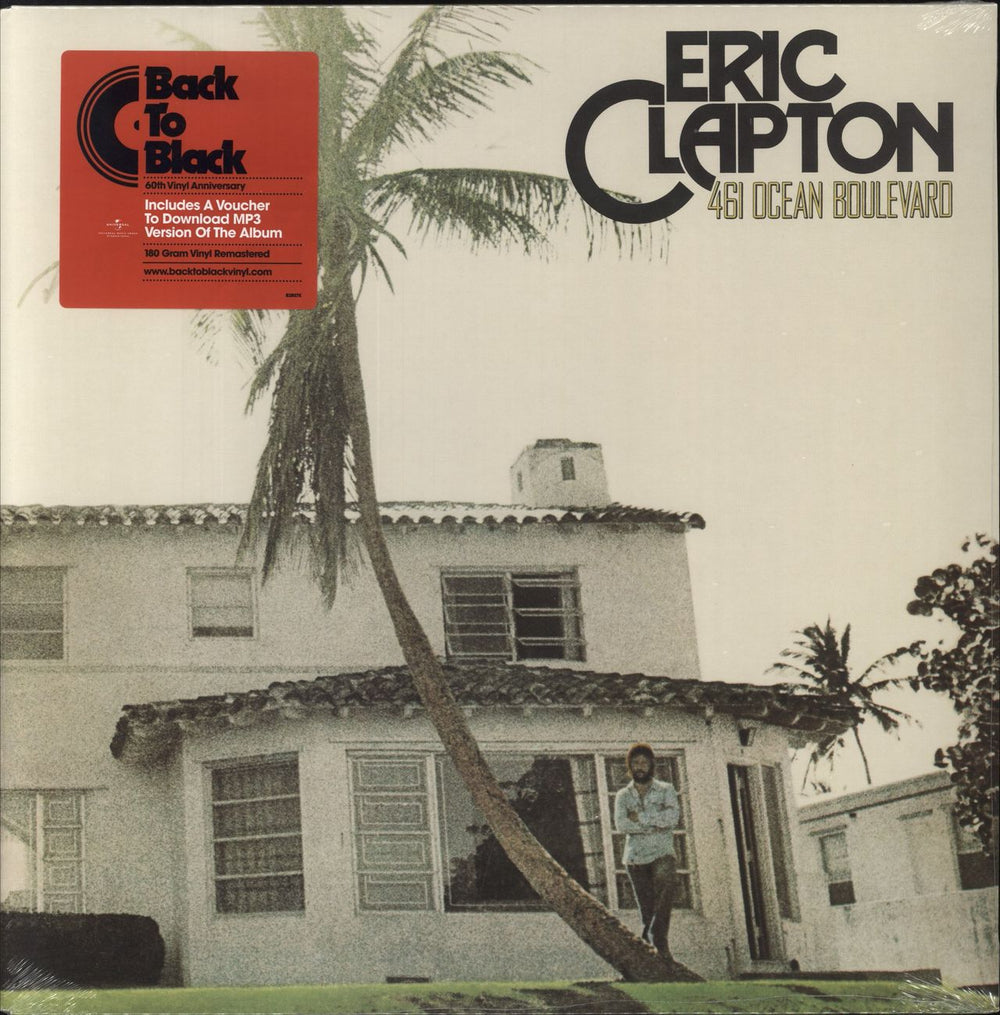 Eric Clapton 461 Ocean Boulevard US vinyl LP album (LP record) 00602517753181