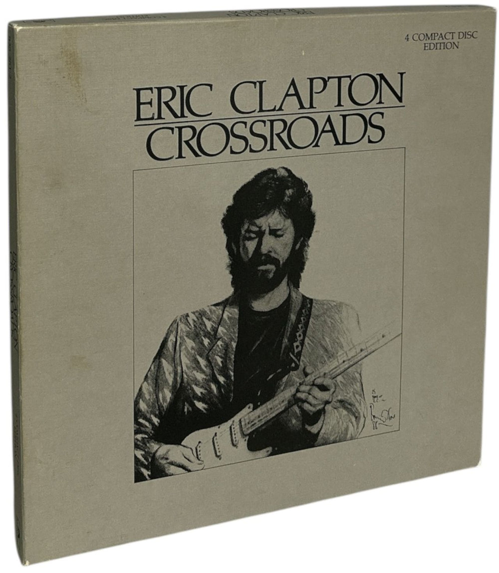 Eric Clapton Crossroads - 12" x 12" Box German CD Album Box Set 835261-2
