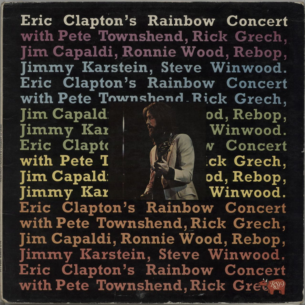 Eric Clapton Eric Clapton's Rainbow Concert UK vinyl LP album (LP record) 2394116