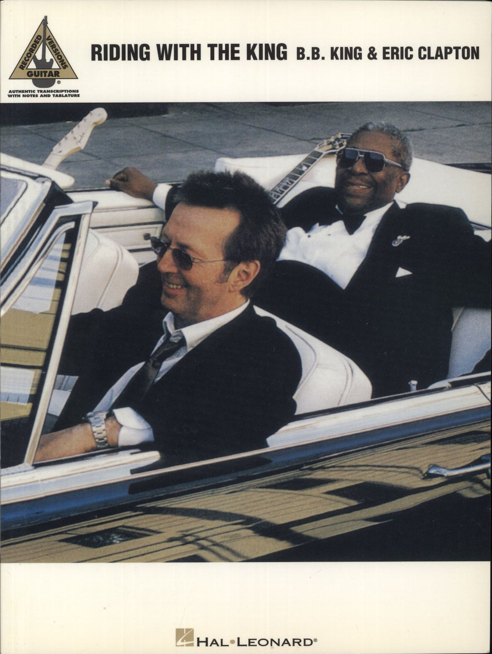 Eric Clapton Riding With The King UK book HL00690444
