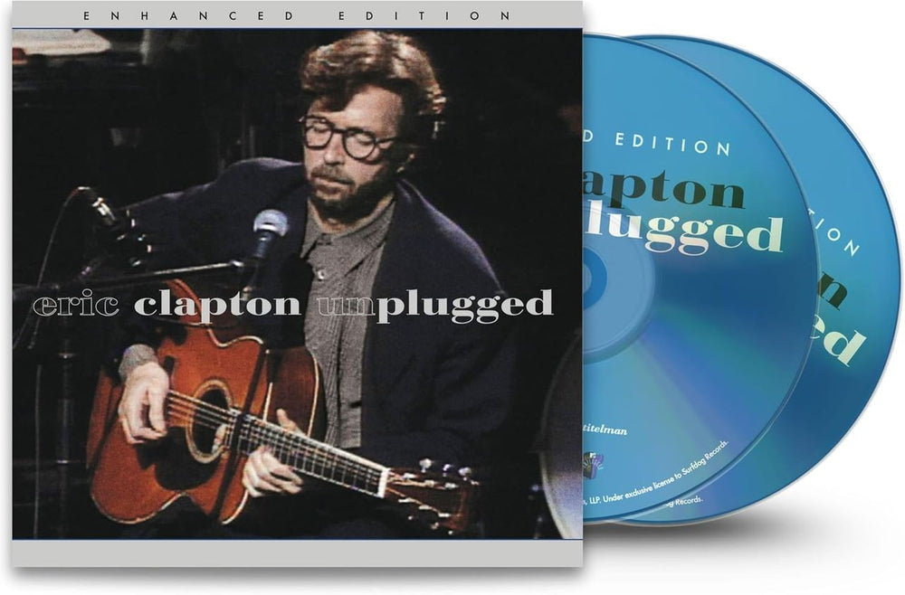 Eric Clapton Unplugged | Enhanced Edition - Extended, Remixed & Remastered - Sealed US 2 CD album set (Double CD) 63187-2