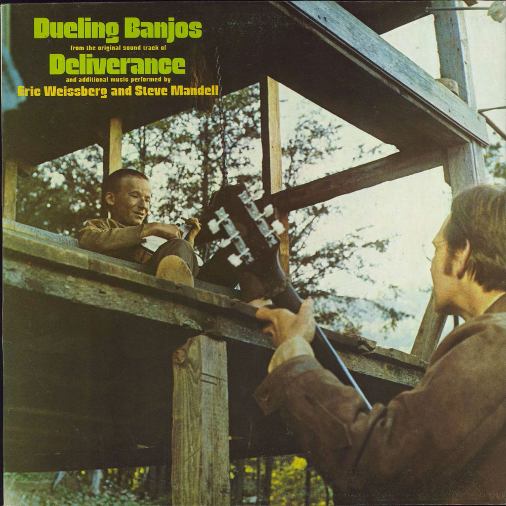 Eric Weissberg & Steve Mandell Dueling Banjos UK vinyl LP album (LP record) K46214