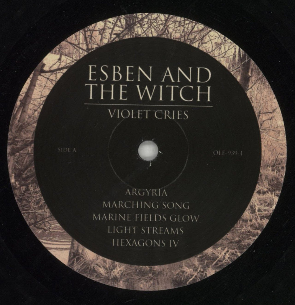 Esben And The Witch Violet Cries UK vinyl LP album (LP record) EUBLPVI867354