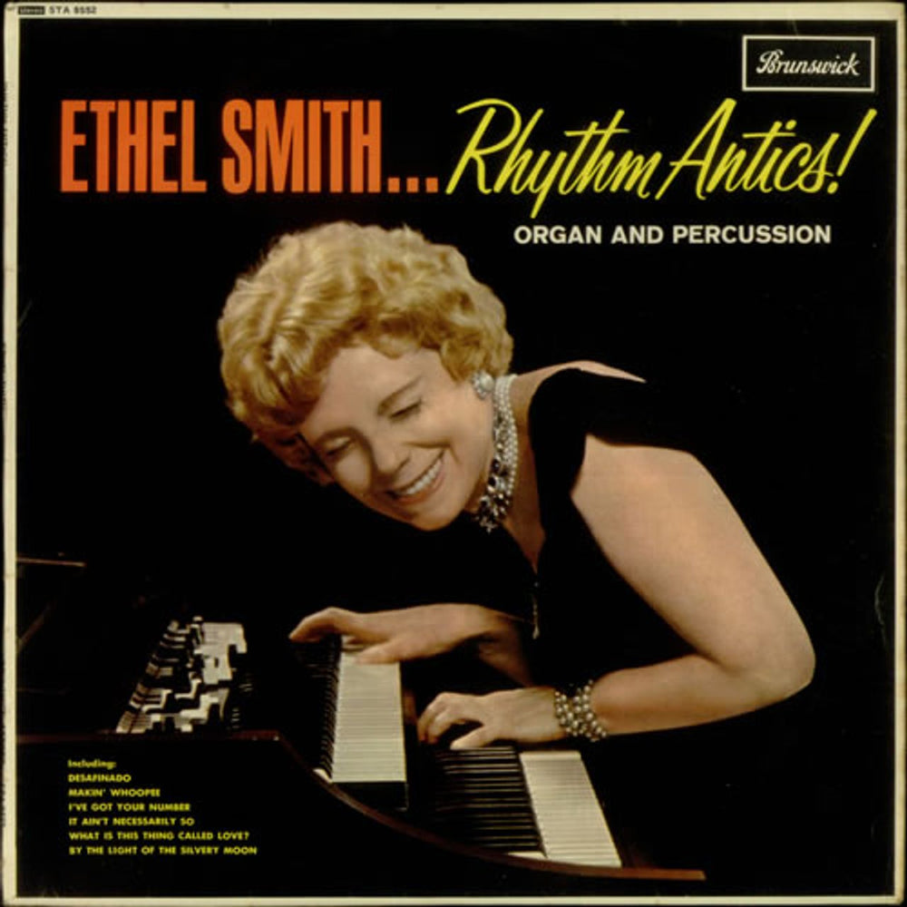 Ethel Smith Rhythm Antics! UK vinyl LP album (LP record) STA8552