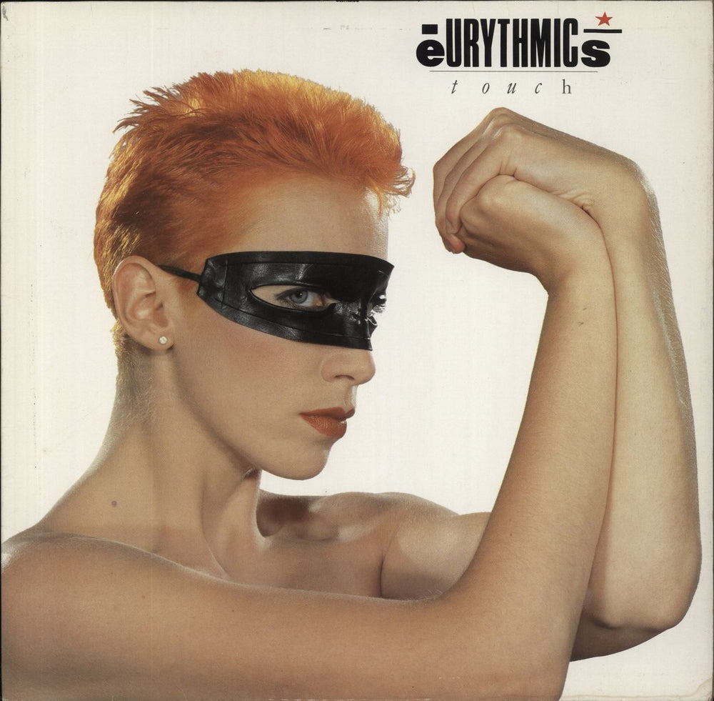 Eurythmics Touch - Merch insert German vinyl LP album (LP record) PL70109