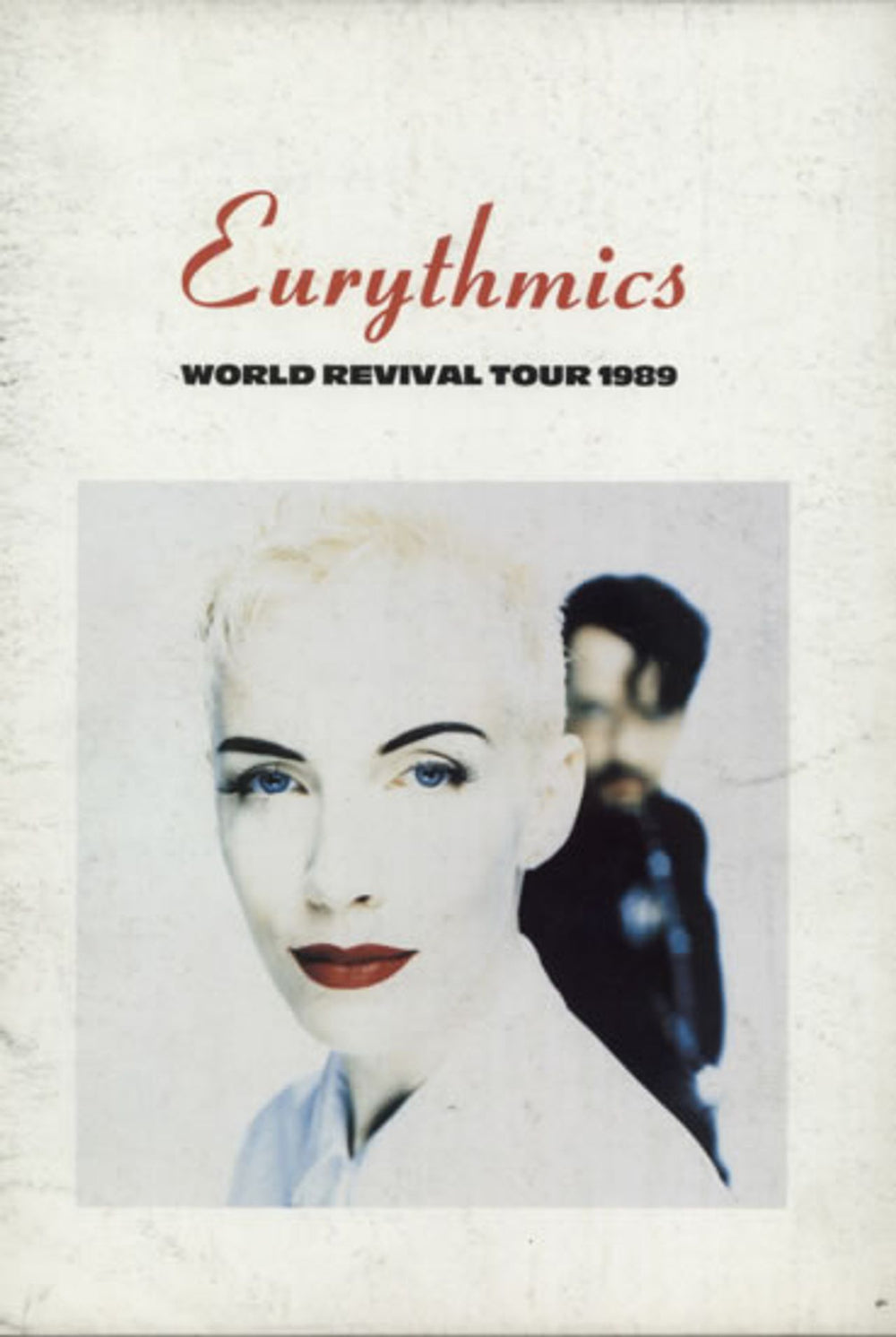 Eurythmics World Revival Tour 1989 UK tour programme TOUR PROGRAMME
