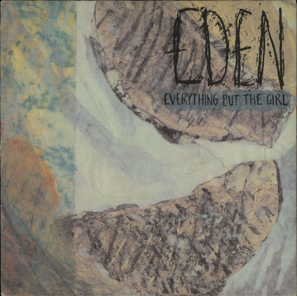 Everything But The Girl Eden - textured p/s UK vinyl LP album (LP record) BYN-2