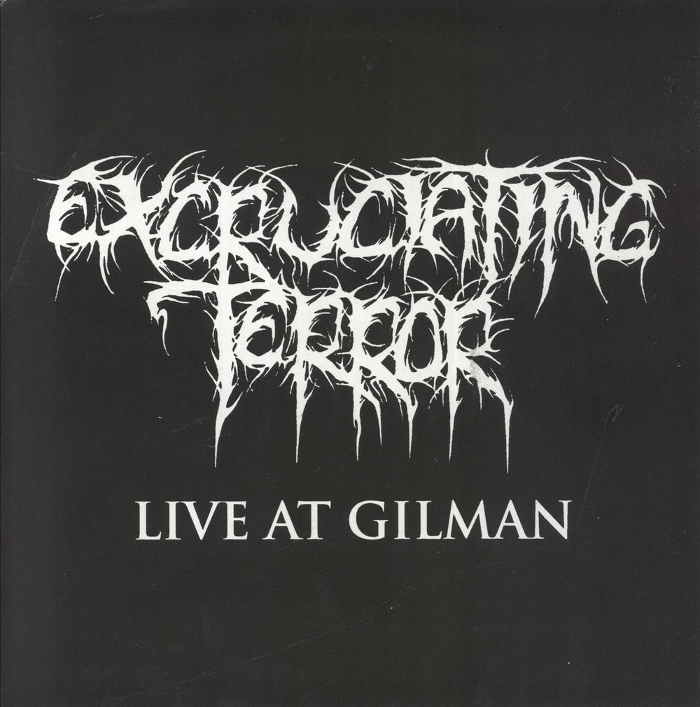 Excruciating Terror Live At Gilman - Red Vinyl US 7" vinyl single (7 inch record / 45) 625#12