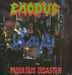 Exodus Fabulous Disaster UK vinyl LP album (LP record) MFN90