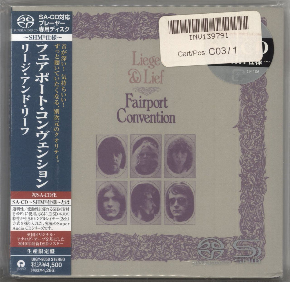 Fairport Convention Liege & Lief Japanese super audio CD SACD UIGY-9050