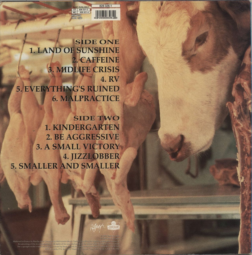 Faith No More Angel Dust + Bonus 12" single - Hype-sticker - VG UK 2-LP vinyl record set (Double LP Album) 042282832610