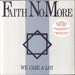 Faith No More We Care A Lot - White Vinyl - Withdrawn US vinyl LP album (LP record) MFO45501