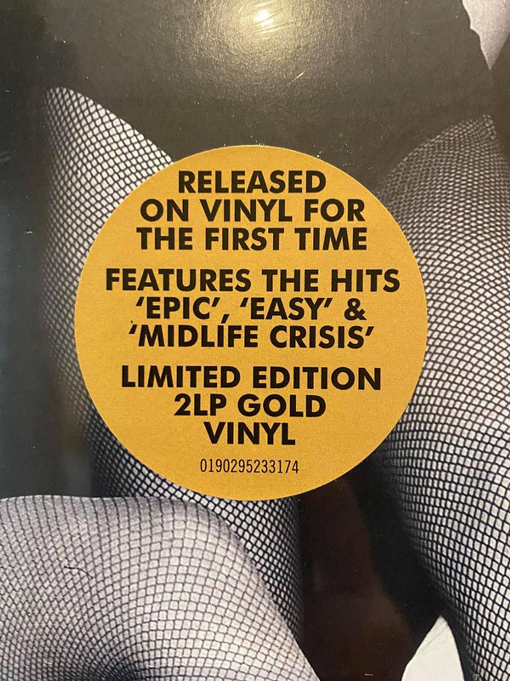 Faith No More Who Cares A Lot? The Greatest Hits - Gold Vinyl - Sealed UK 2-LP vinyl record set (Double LP Album)