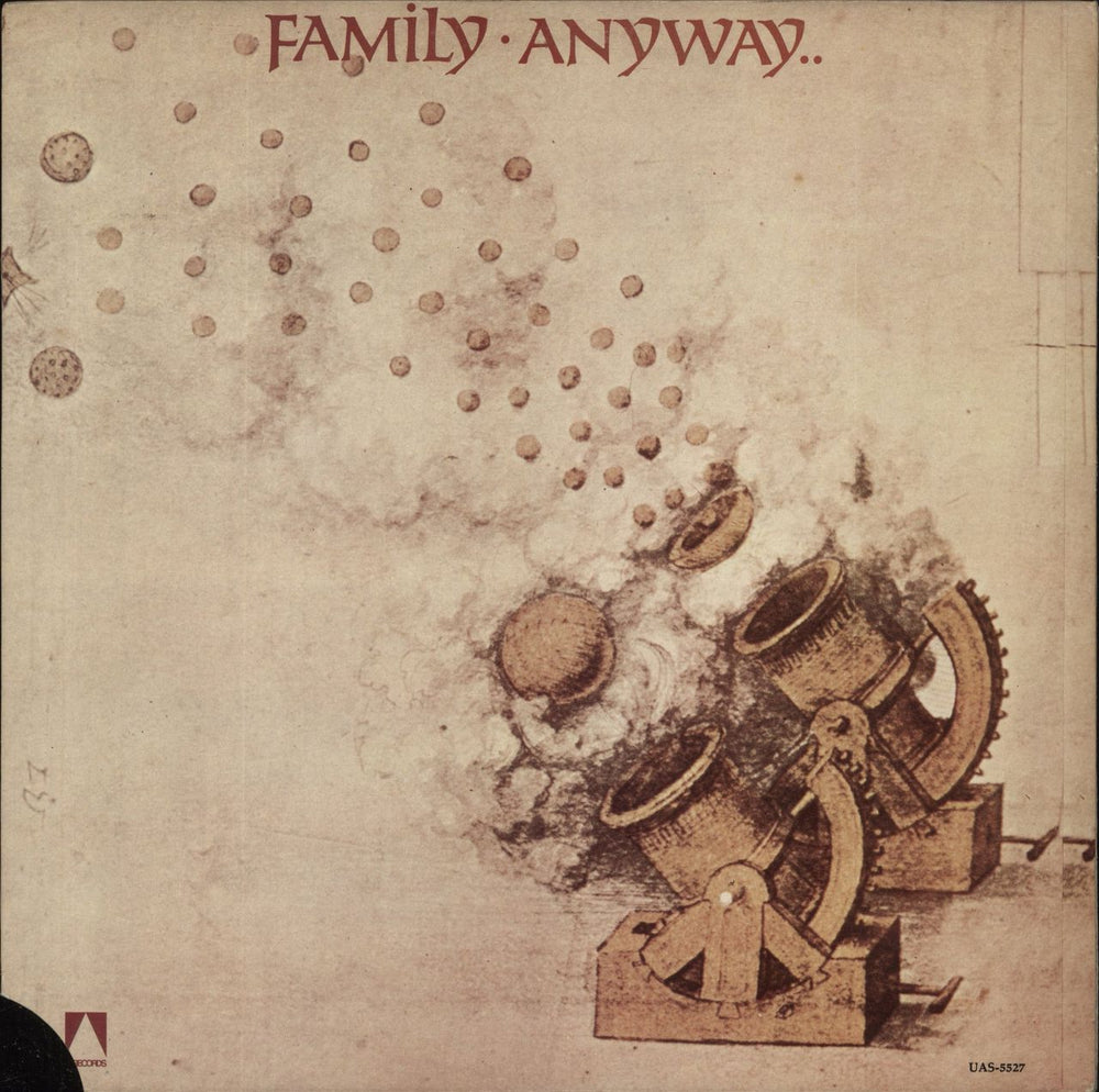 Family Anyway.. US vinyl LP album (LP record) UAS-5527