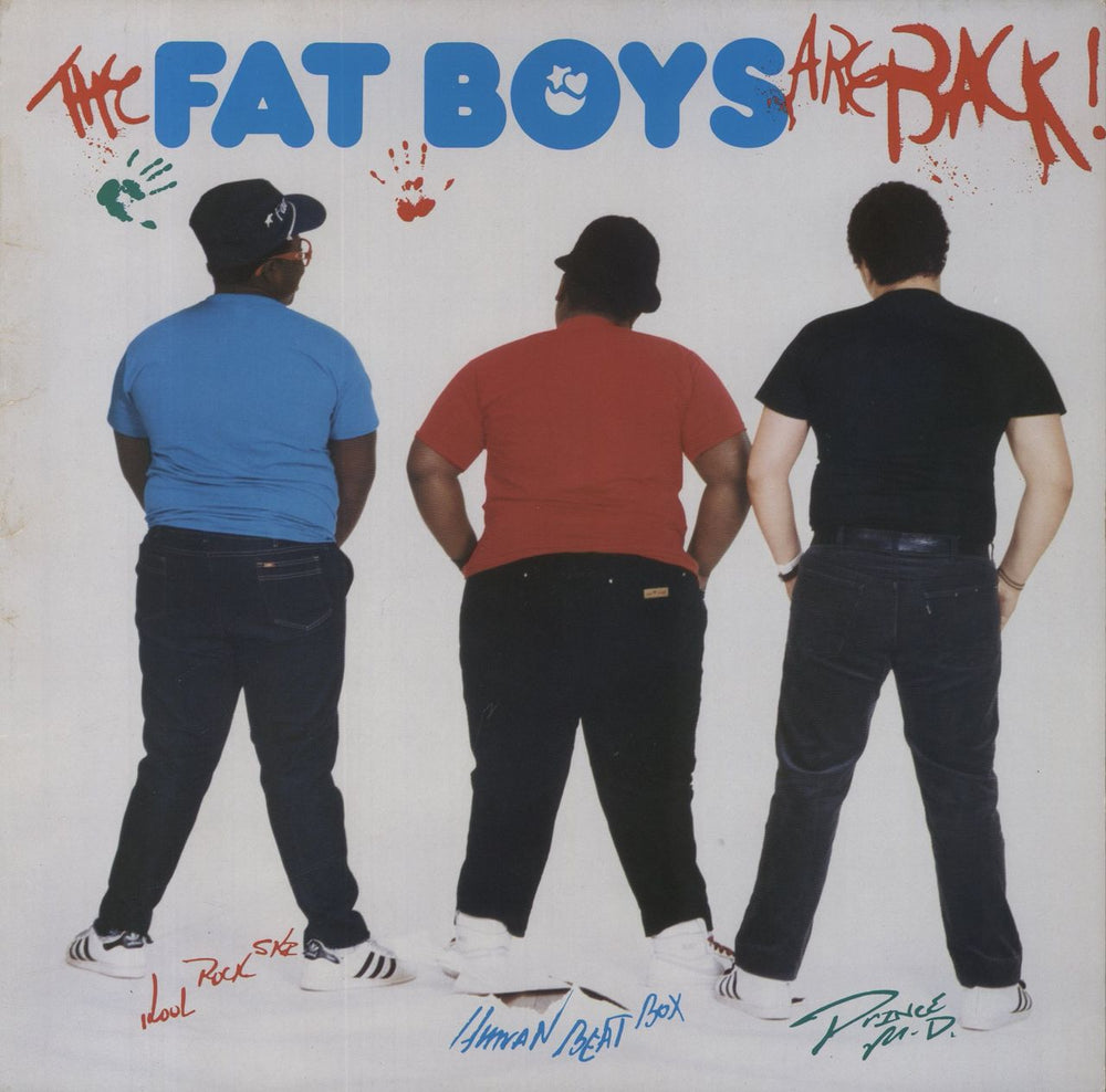 Fat Boys The Fat Boys Are Back German vinyl LP album (LP record) 252368-1