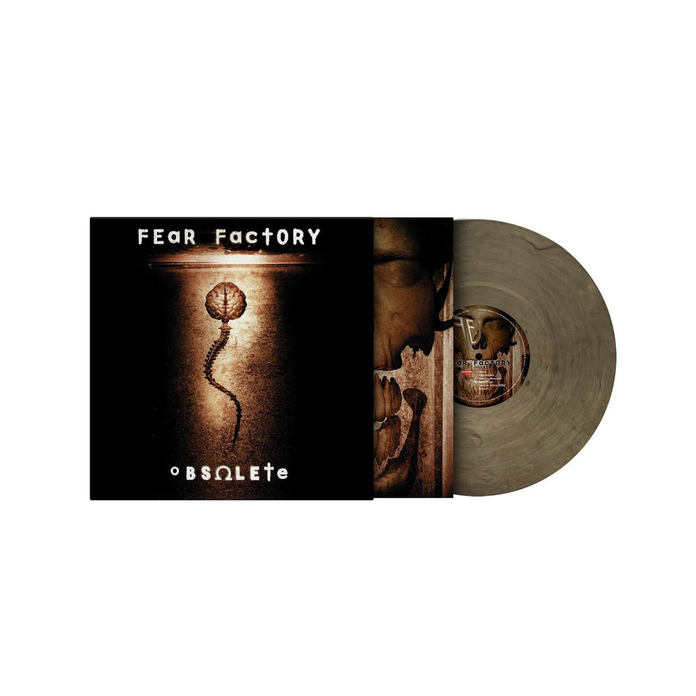 Fear Factory Obsolete - Clear & Black Marbled Vinyl 180 Gram - Numbered Edition UK vinyl LP album (LP record)