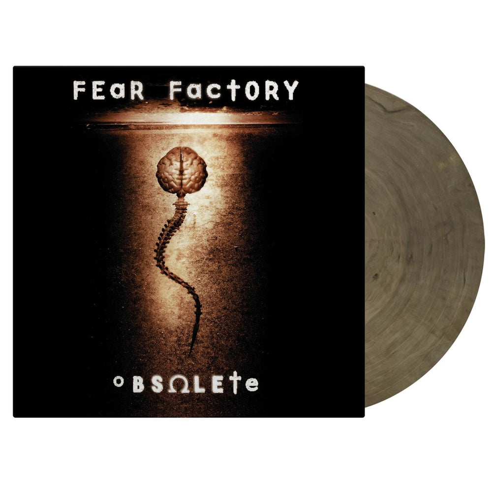 Fear Factory Obsolete - Clear & Black Marbled Vinyl 180 Gram - Numbered Edition UK vinyl LP album (LP record) MOVLP2215