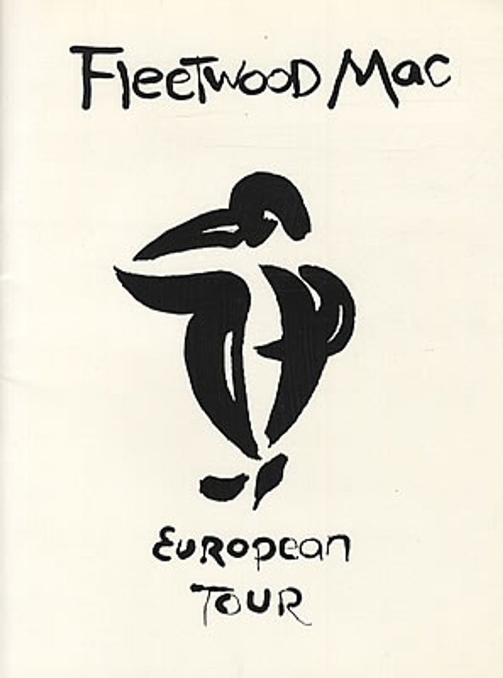 Fleetwood Mac European Tour UK tour programme TOUR PROGRAMME