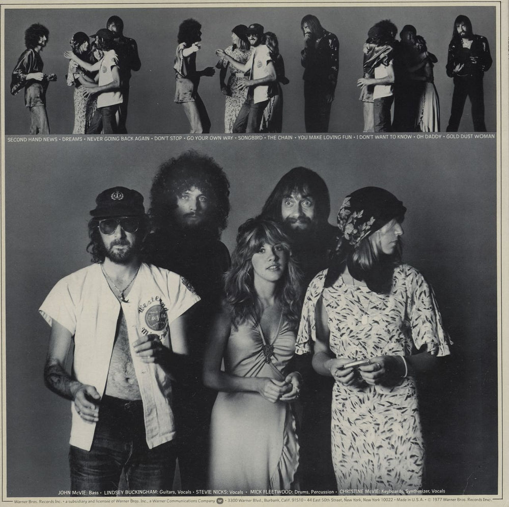 Fleetwood Mac Rumours - 2nd + Insert - US Sleeve German vinyl LP album (LP record)