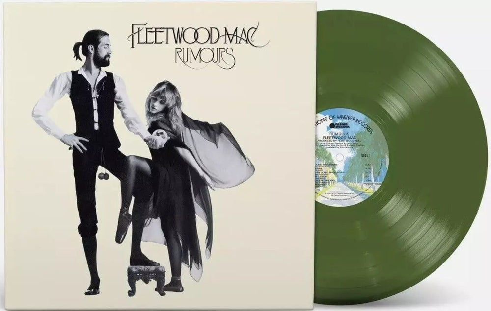 Fleetwood Mac Rumours - Forest Green Coloured Vinyl - Sealed UK vinyl LP album (LP record) RCV1726428