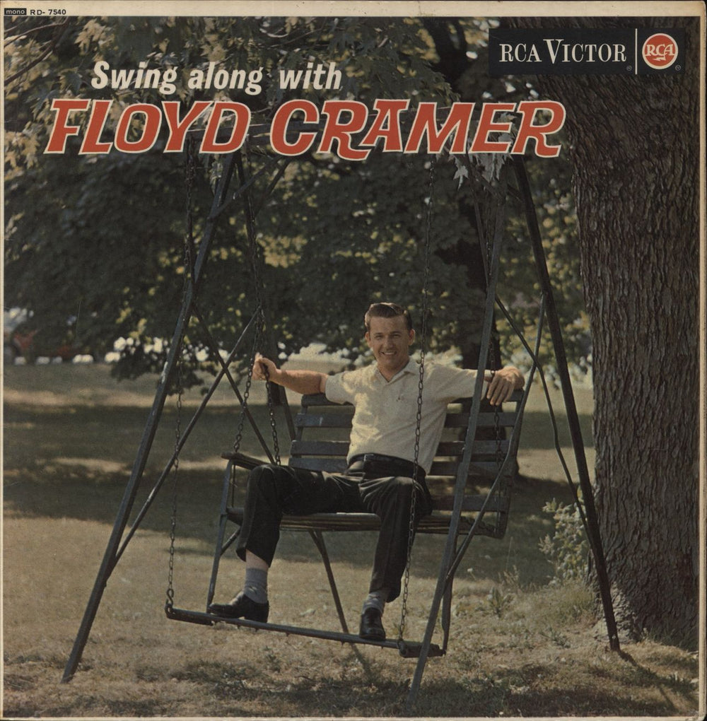 Floyd Cramer Swing Along With Floyd Cramer UK vinyl LP album (LP record) RD-7540