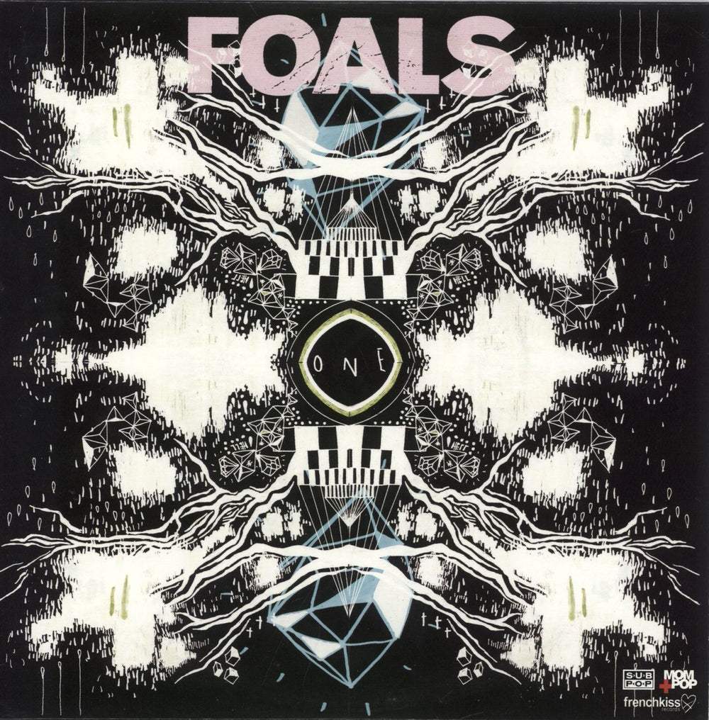 Foals Split - Clear Vinyl - RSD 2011 US 7" vinyl single (7 inch record / 45)