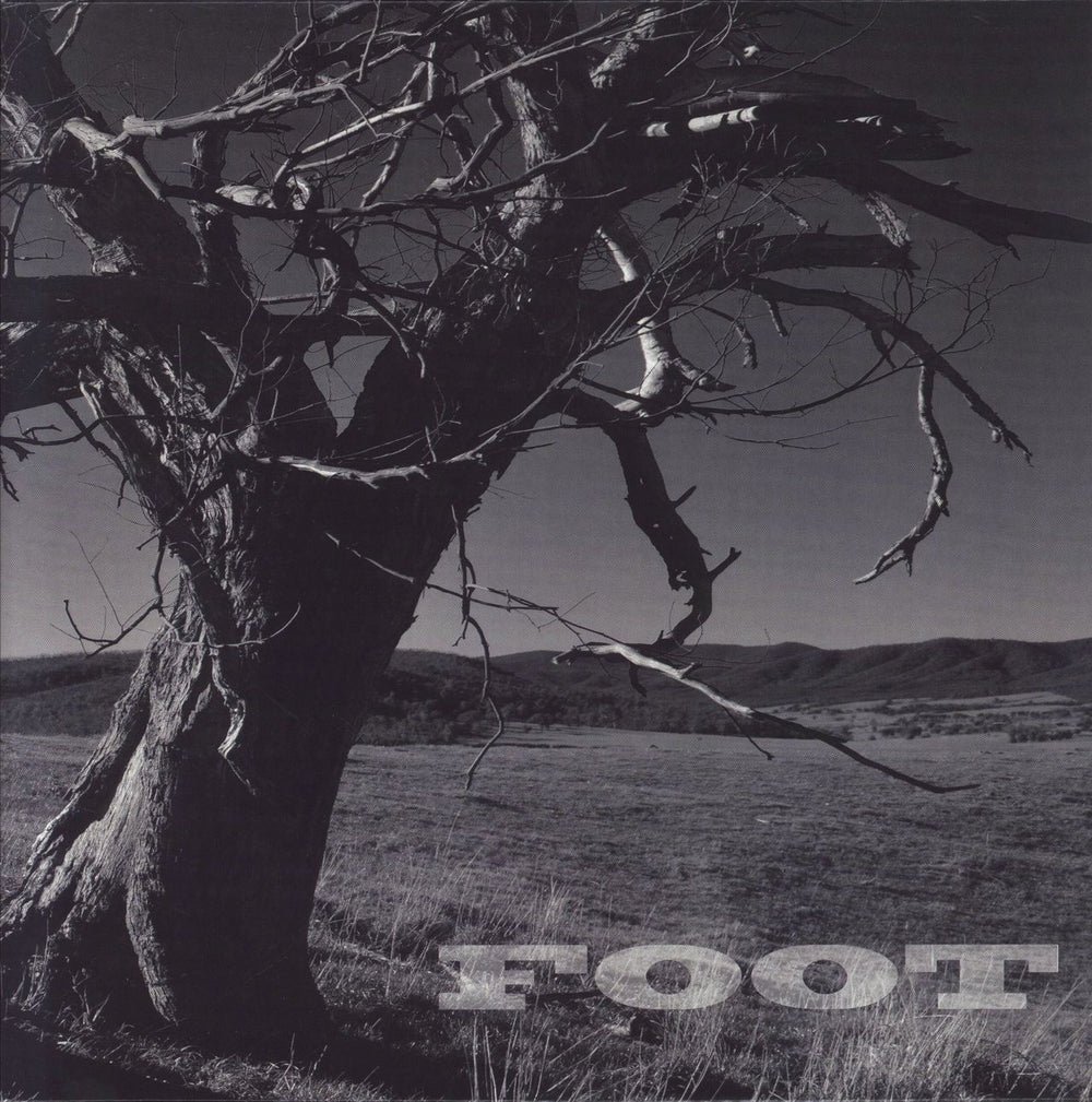 Foot Foot - Clear with Black Smoke Vinyl UK vinyl LP album (LP record) CUFEAST022LP