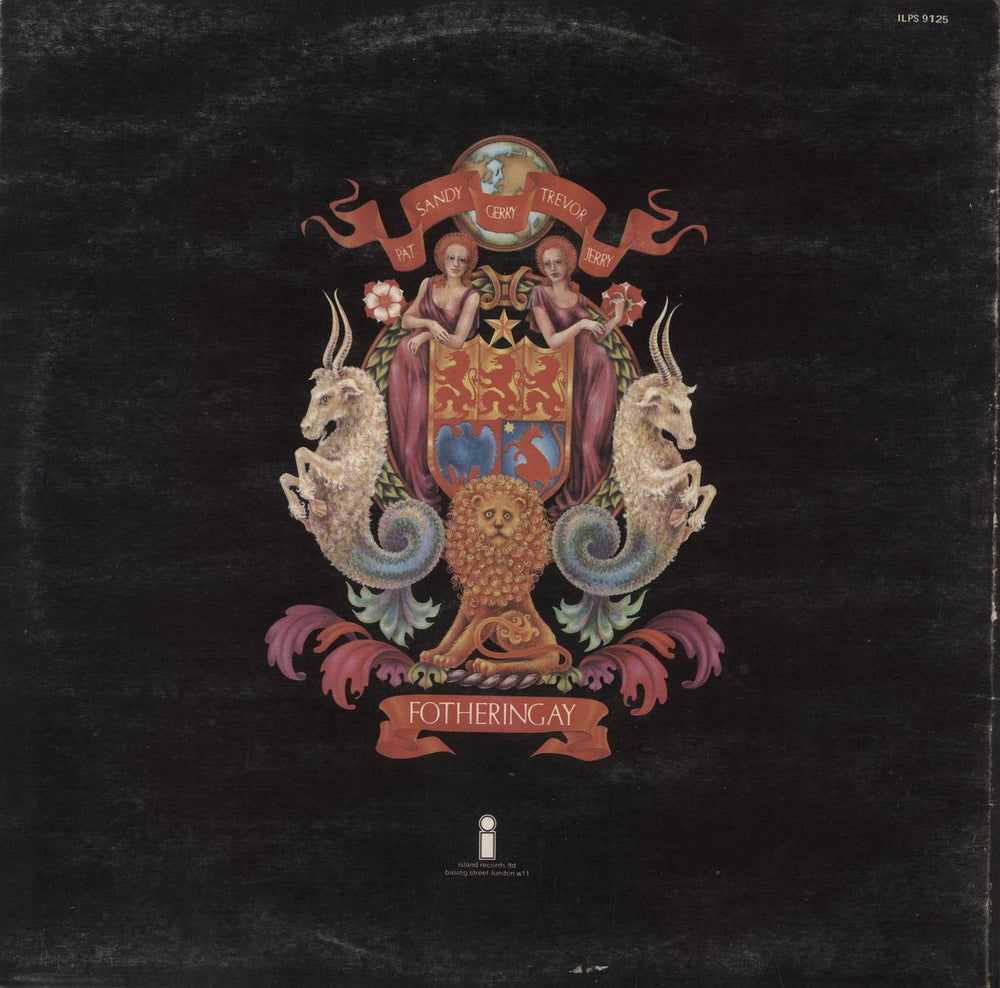 Fotheringay Fotheringay - 1st - VG - WOL UK vinyl LP album (LP record)