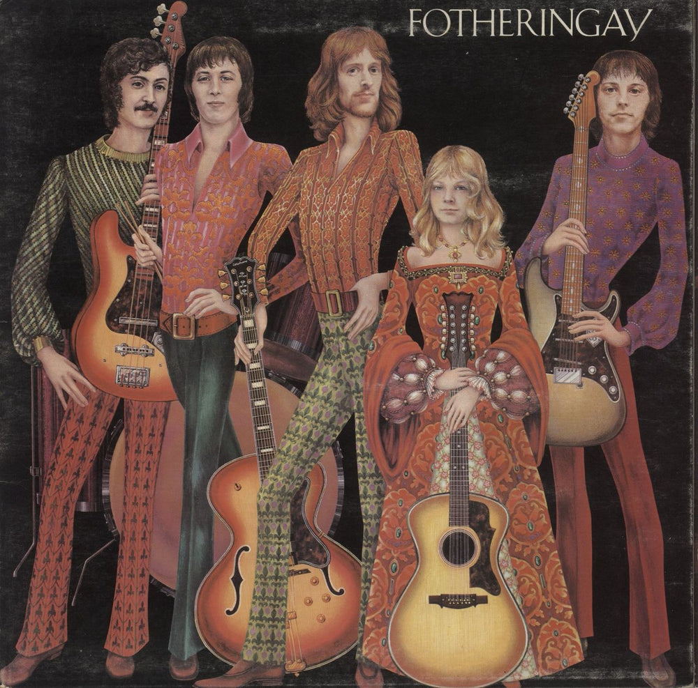 Fotheringay Fotheringay - 1st - VG - WOL UK vinyl LP album (LP record) ILPS9125