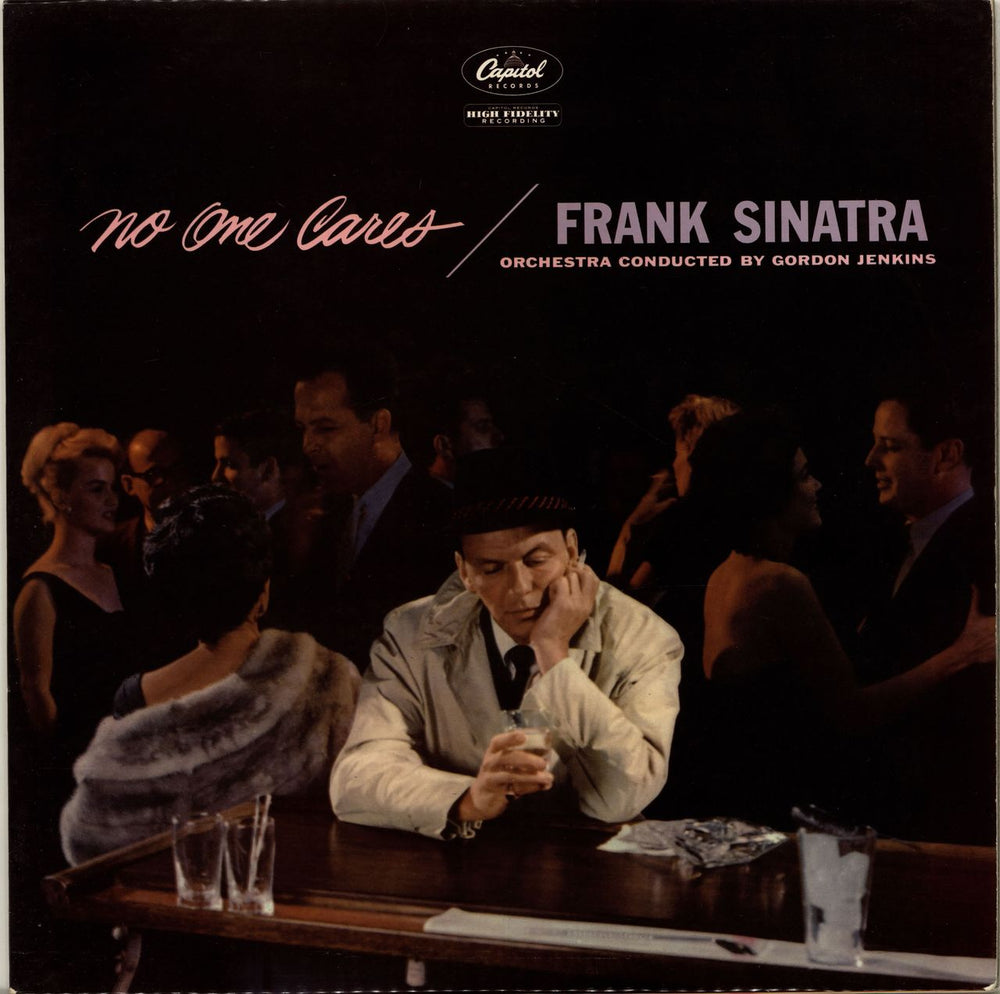 Frank Sinatra No One Cares UK vinyl LP album (LP record) LCT6185